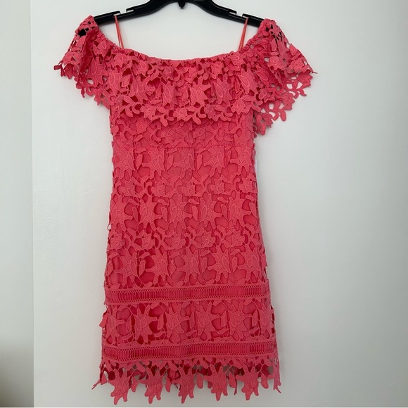 ASTR the Label Off the Shoulder Dress - Picture 1 of 12